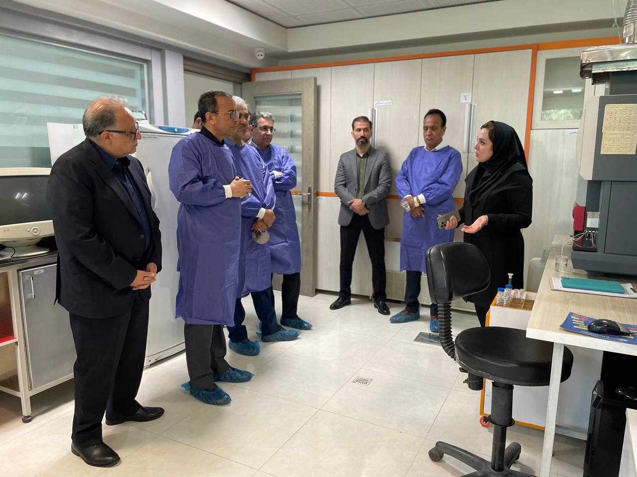 بازدید مدیر دامپزشکی و سازمان جهاد-2